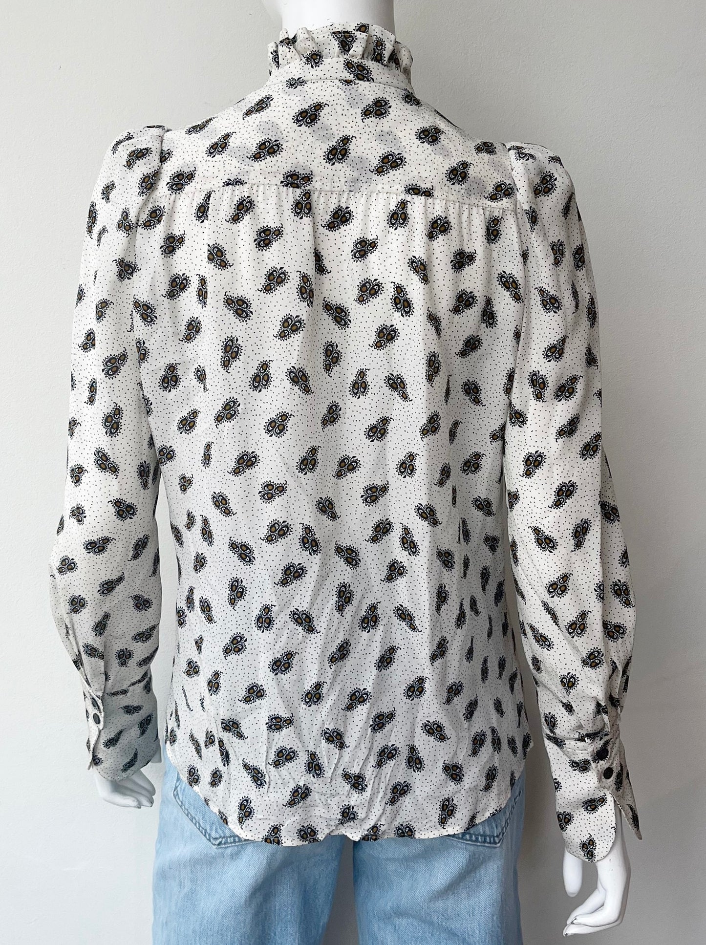 Lamia Paisley Blouse Size Small
