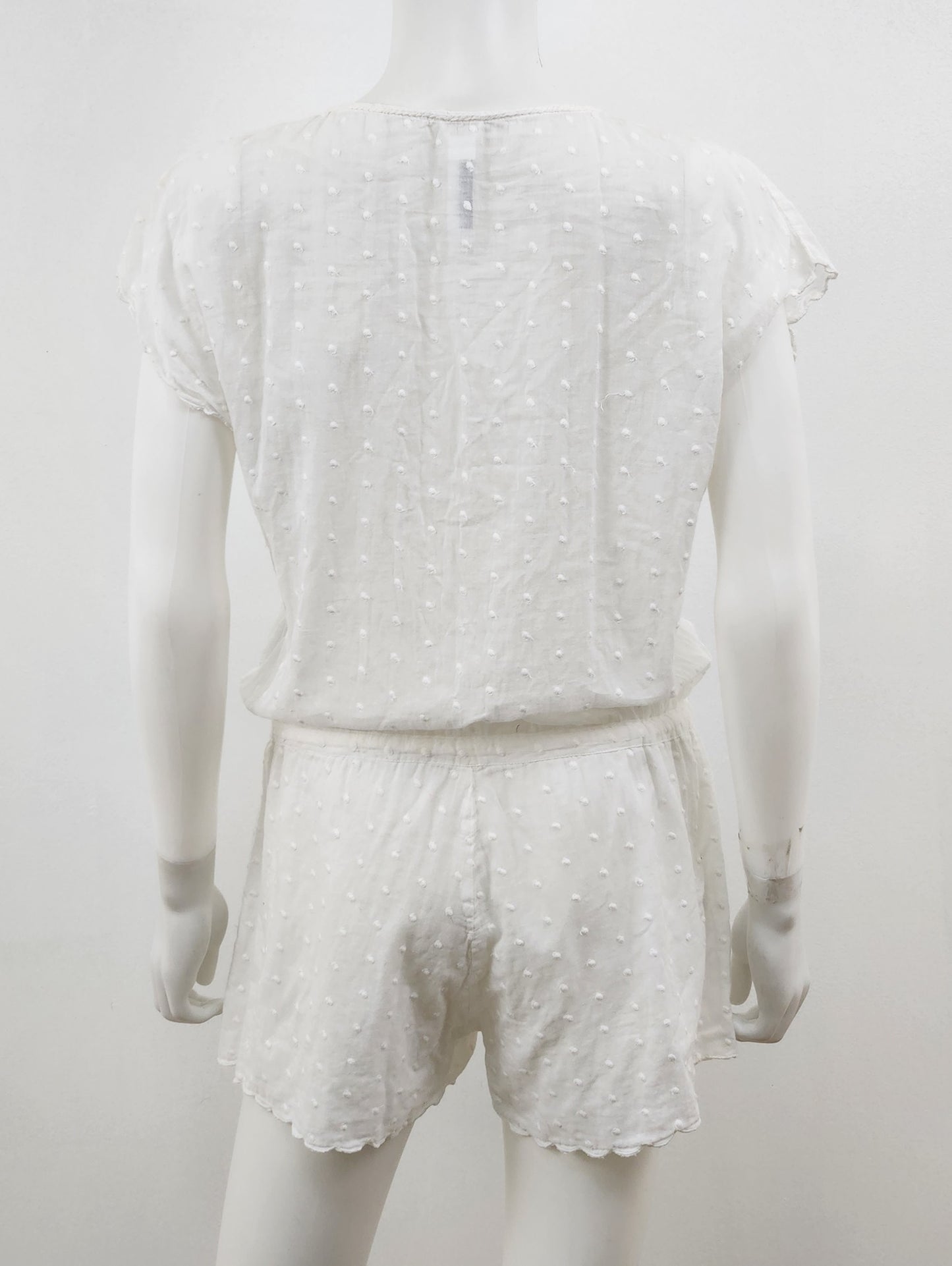 Swiss Dot Romper Size Medium