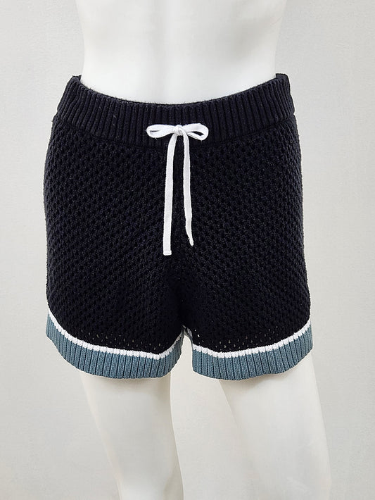 Open Knit Shorts Size XS