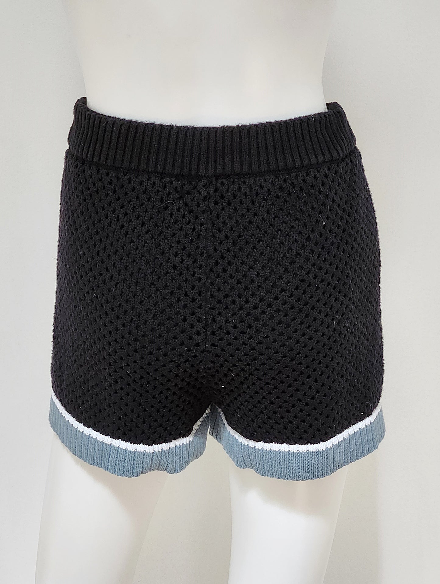 Open Knit Shorts Size XS