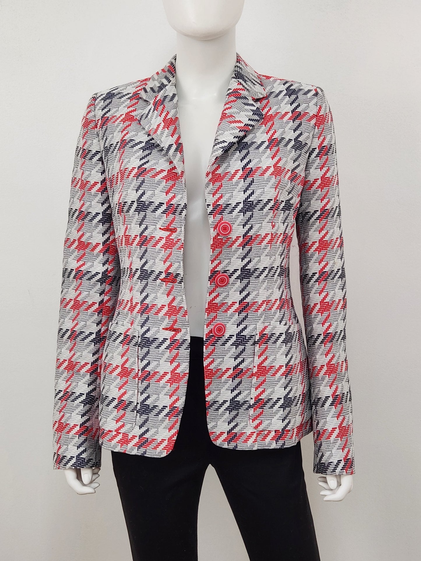 Houndstooth Blazer Size 40/Medium