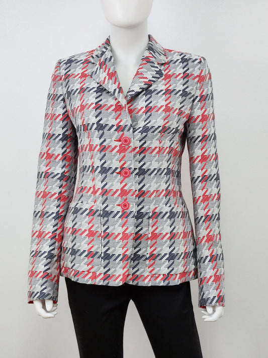 Houndstooth Blazer Size 40/Medium