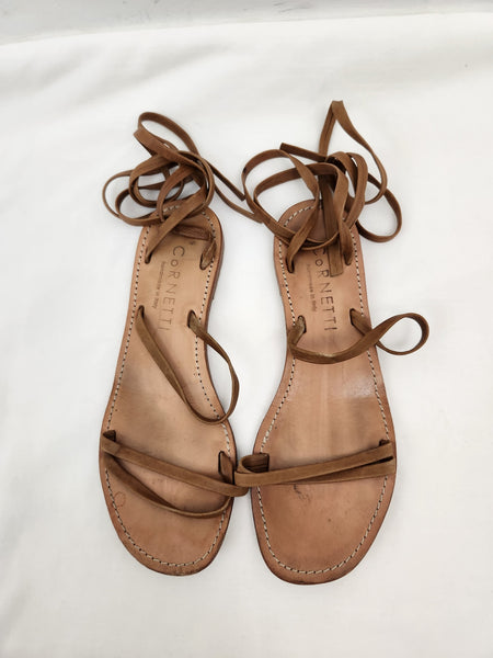 Leather Sandals Size 38