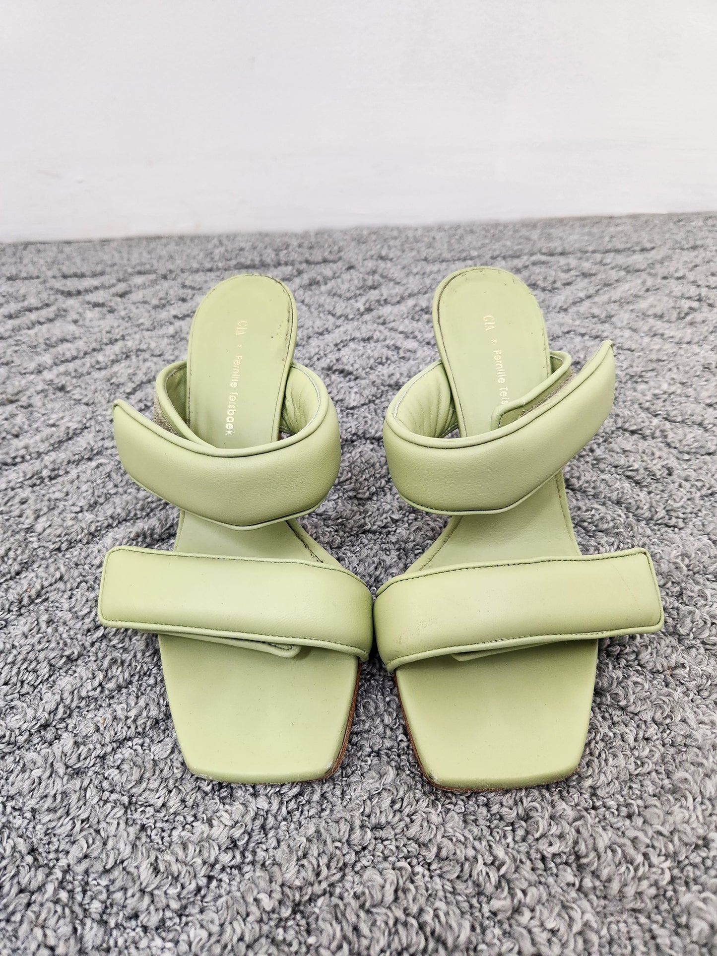Perni 03 Leather Sandals Size 37