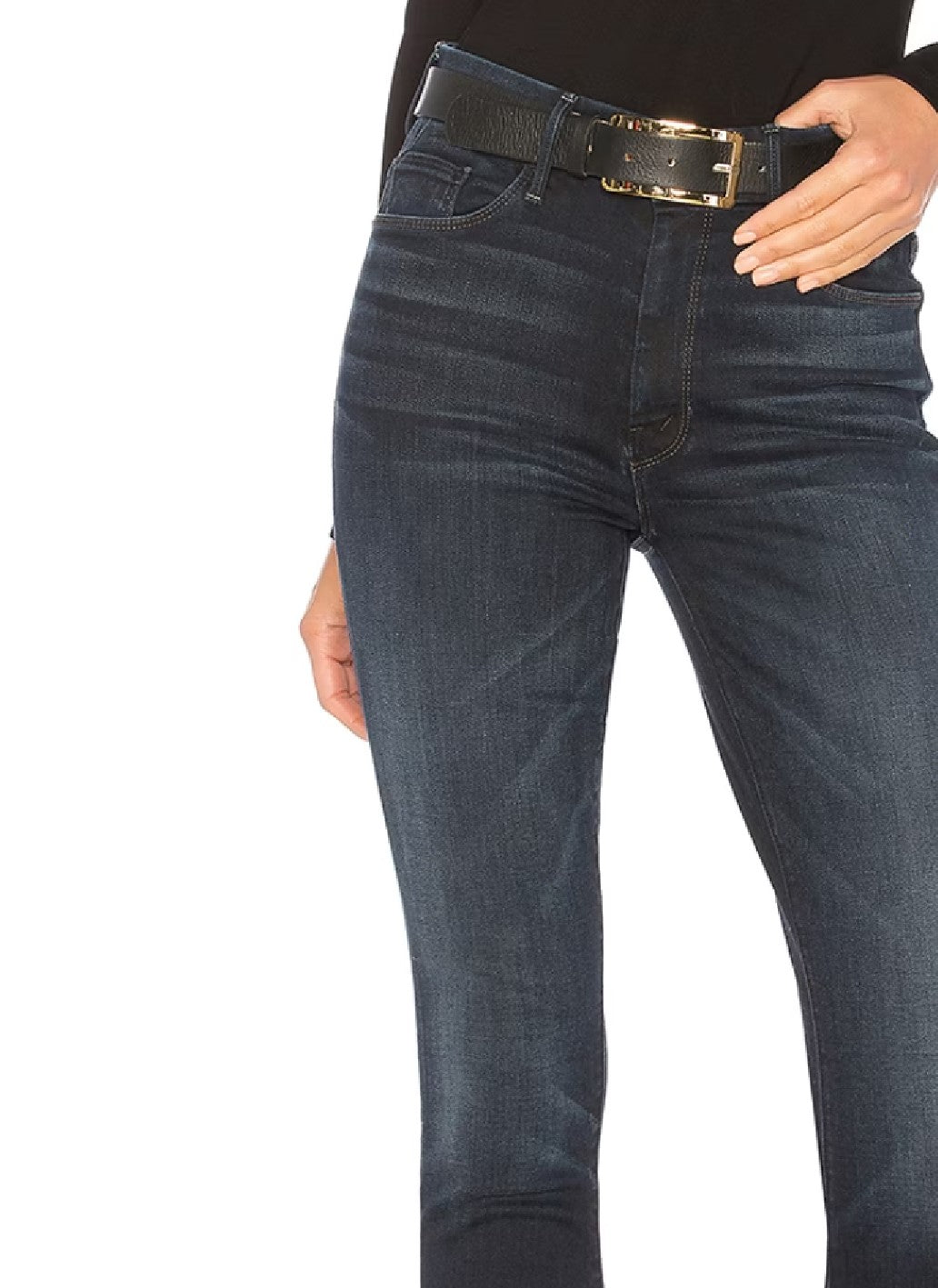 High Waisted Looker Ankle Fray Jeans Size 28