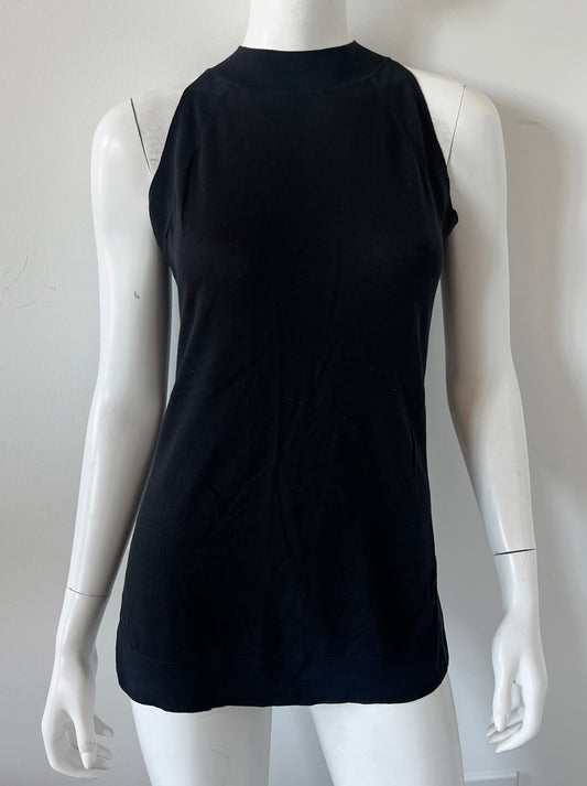 Silk Blend Sleeveless Top Size Small