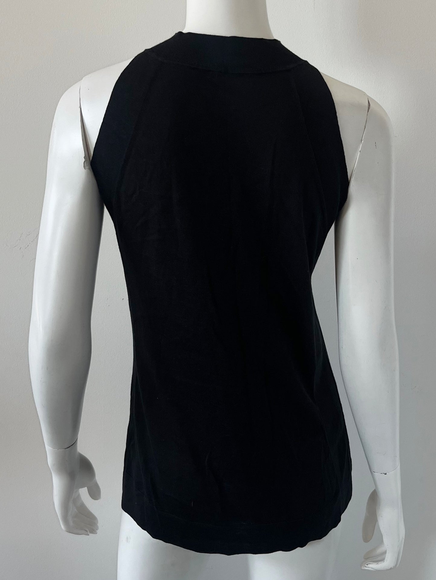Silk Blend Sleeveless Top Size Small