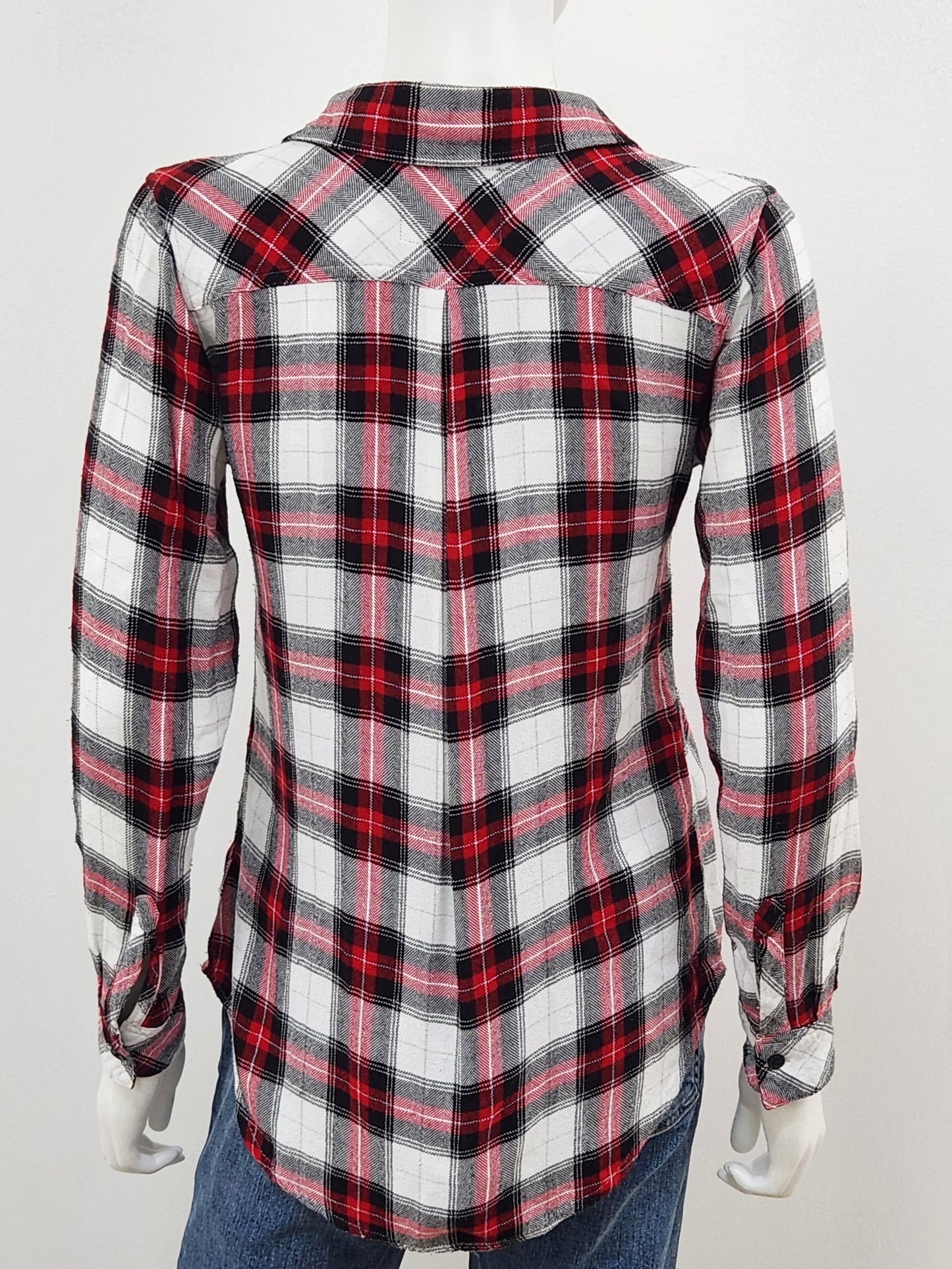 Plaid Button Down Shirt Size XS