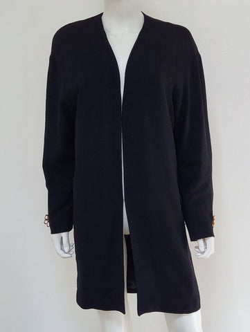 Long Black Coat Size 4