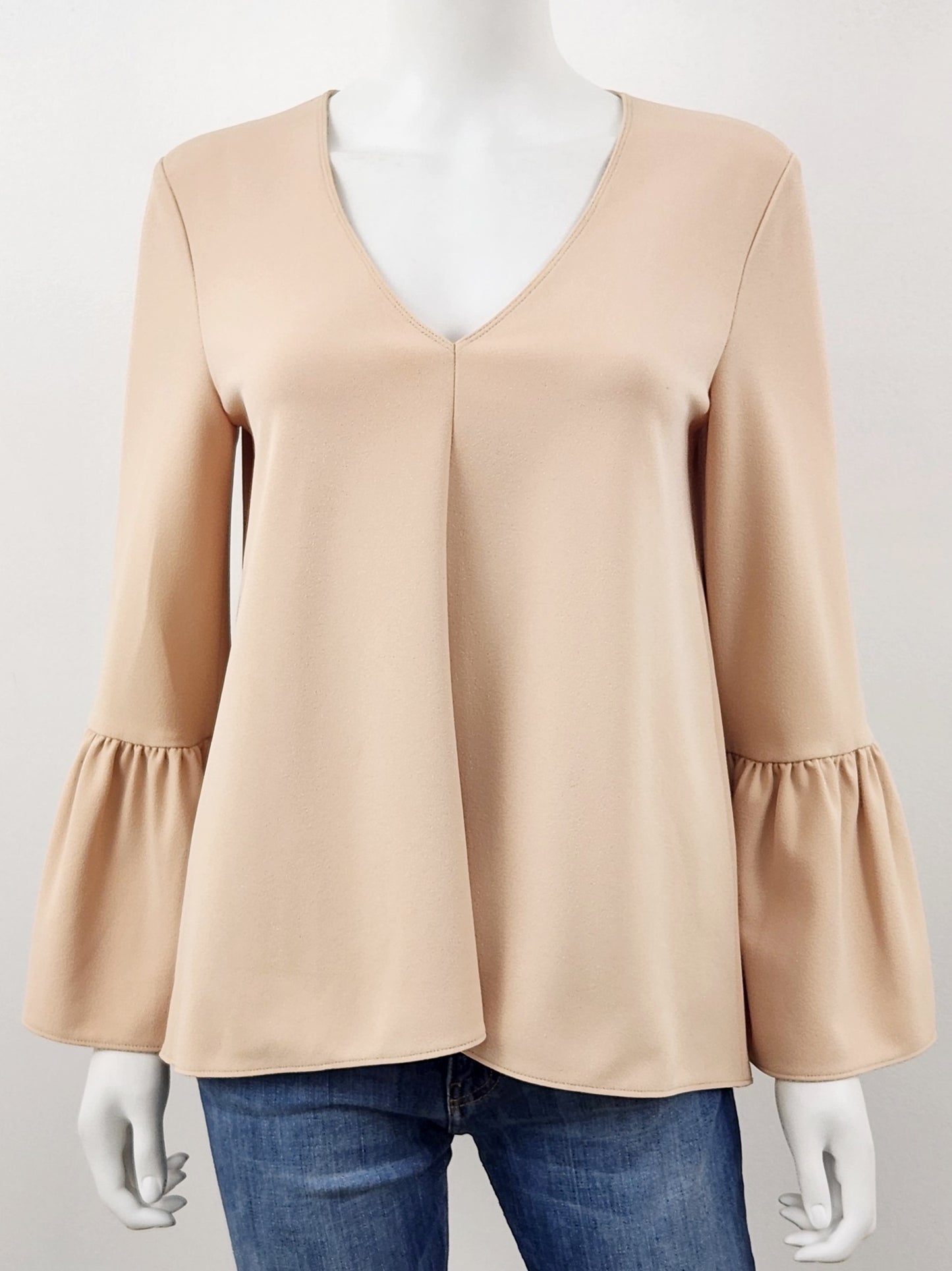 Ruffle Sleeve Top Size XS