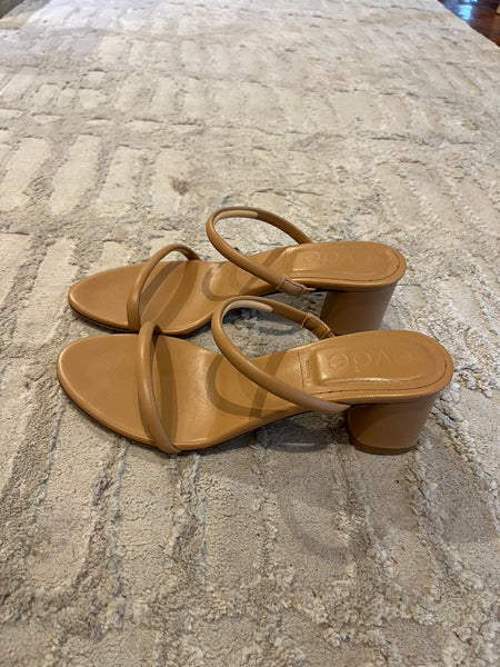 Anni Camel Sandals Size 36.5