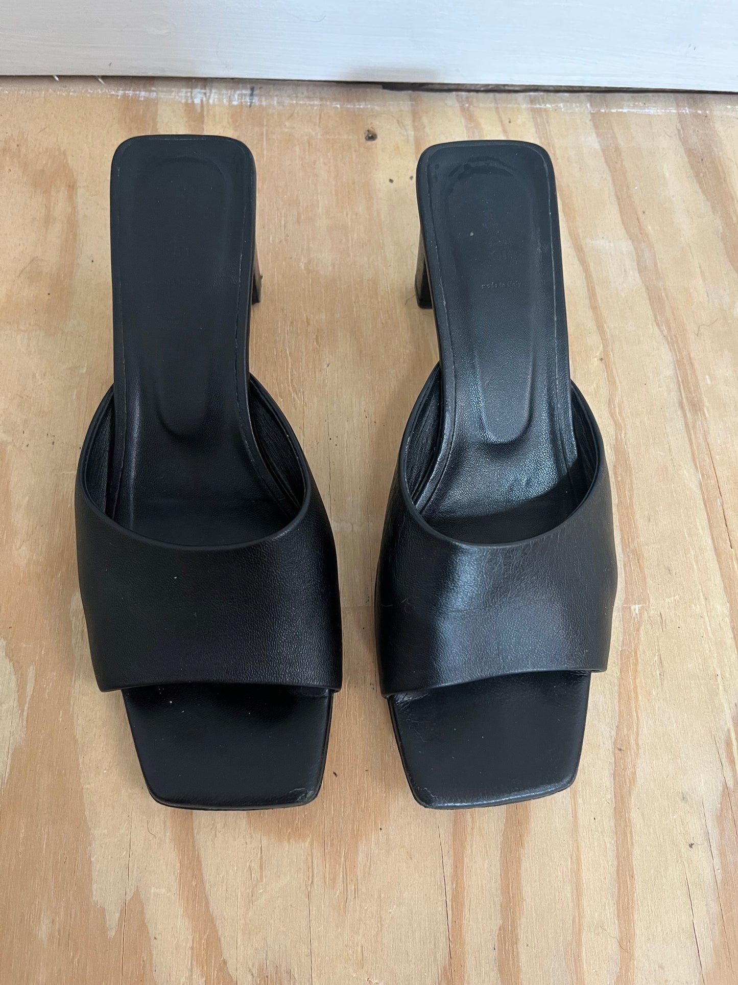 Heeled Open Toe Sandals Size 37