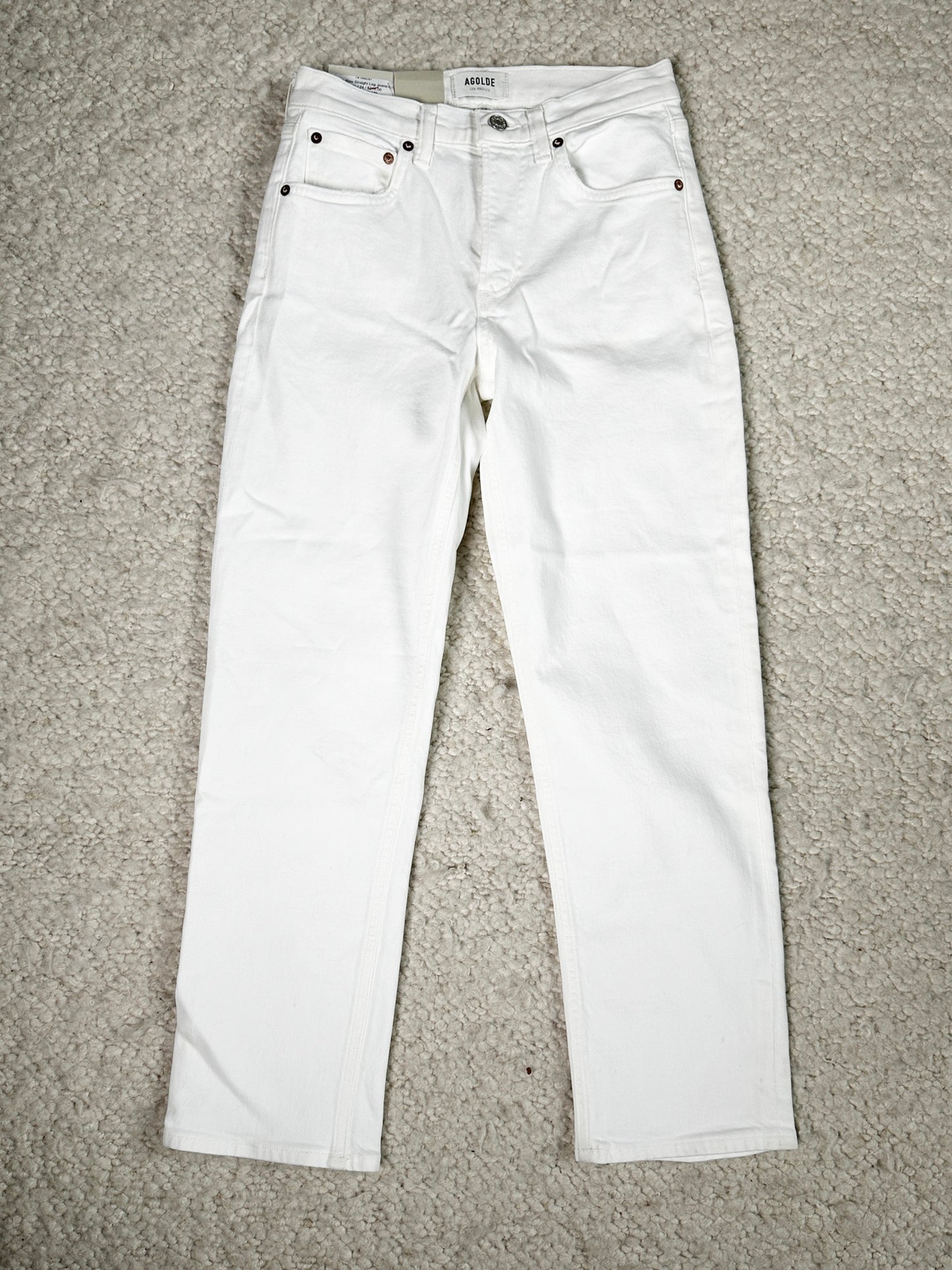 Kye Straight Leg Jeans Size 24 NWT