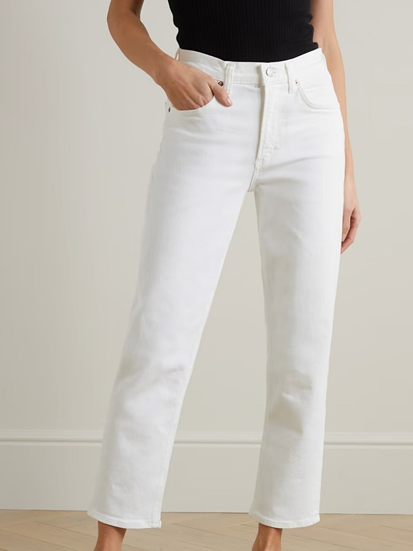 Kye Straight Leg Jeans Size 24 NWT
