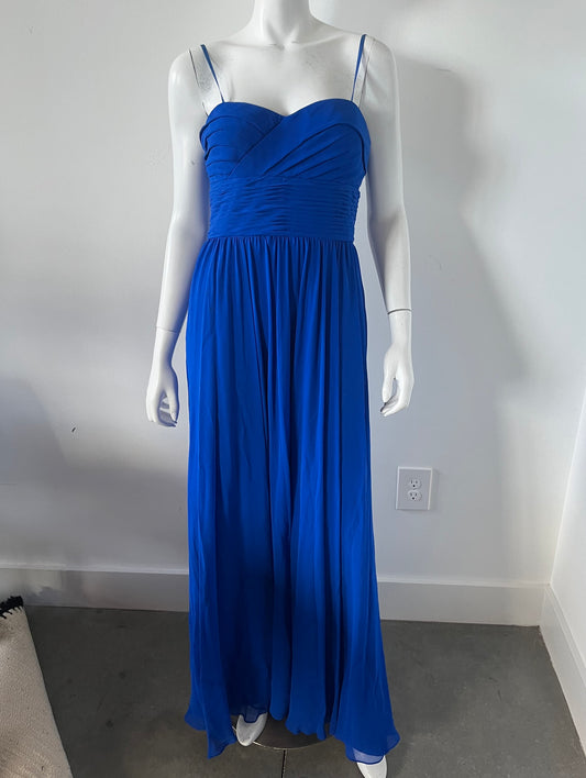 Silk Maxi Dress Size 8