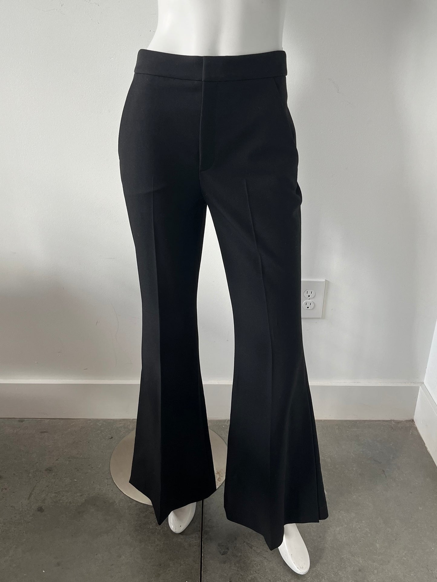 Anders Crepe Flared Pants Size 2