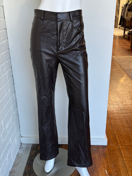 Christopher Vegan Leather Pants Size 6