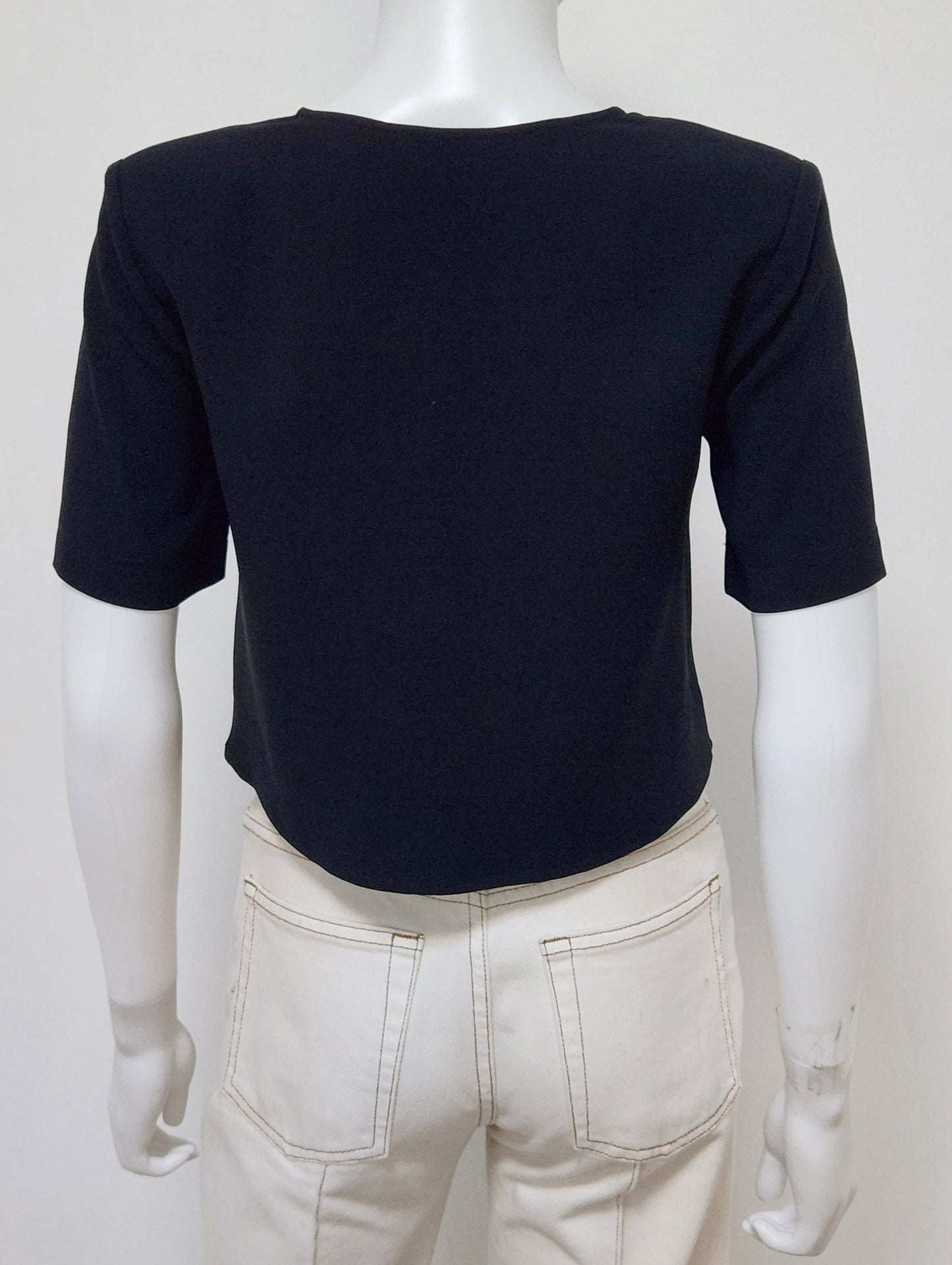 Crop V Neck Top Size 0
