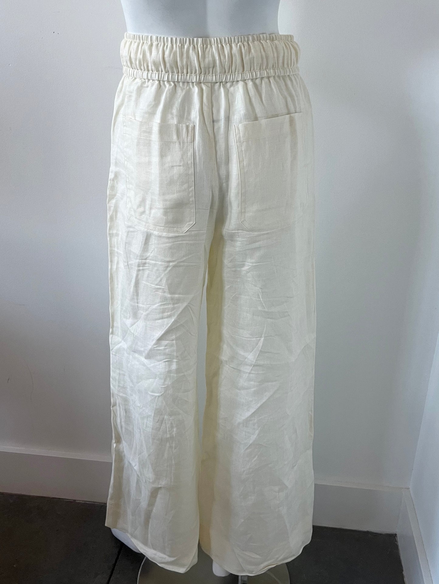 Naomi Linen Wide Leg Pants Size 0