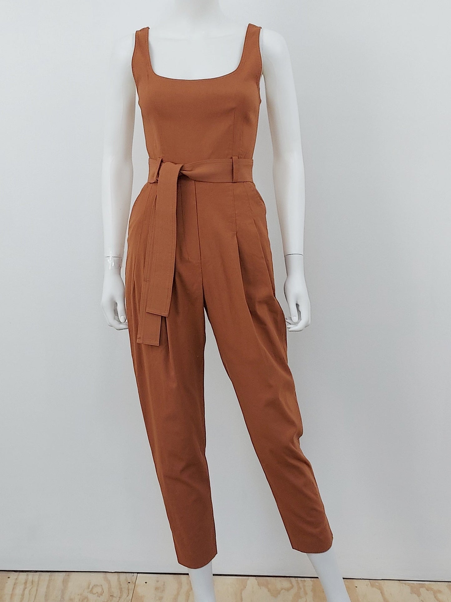 Neve Tie Waist Jumpsuit Size 0