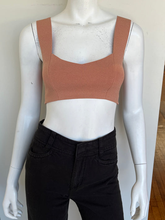 Jordana Knit Bra Top Size Small