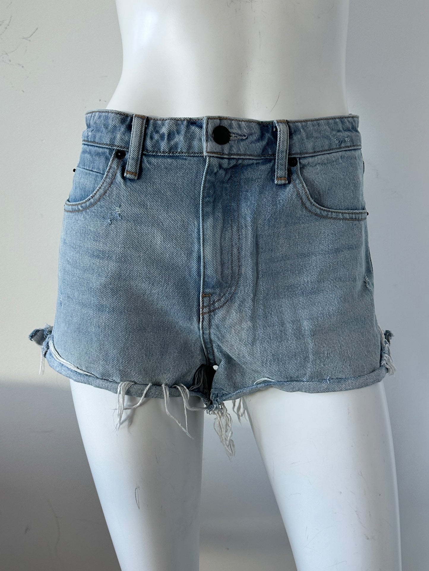 Bite High Rise Denim Shorts Size 26