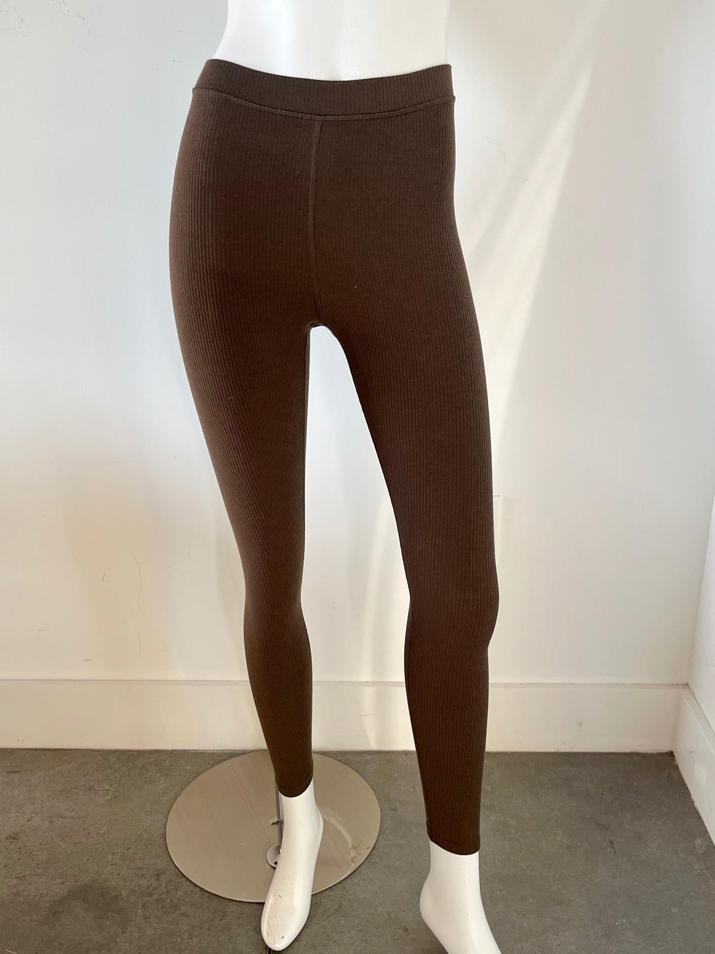Ribbed High Rise Leggings Size XS