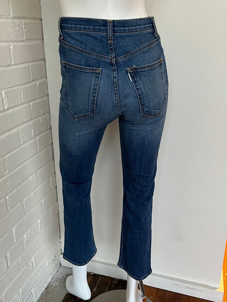 High Rise Cropped Skinny Jeans Size 26