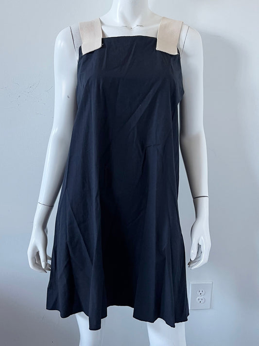 Cotton Poplin Shift Dress Size Medium