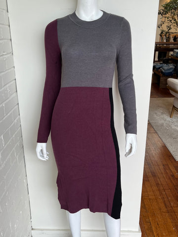 Knit Colorblock Dress Size Small