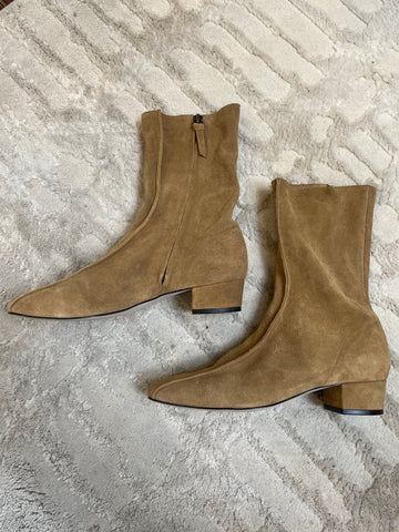 Suede Booties Size 7