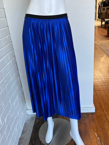 Miqiau Pleated Midi Skirt Size Medium