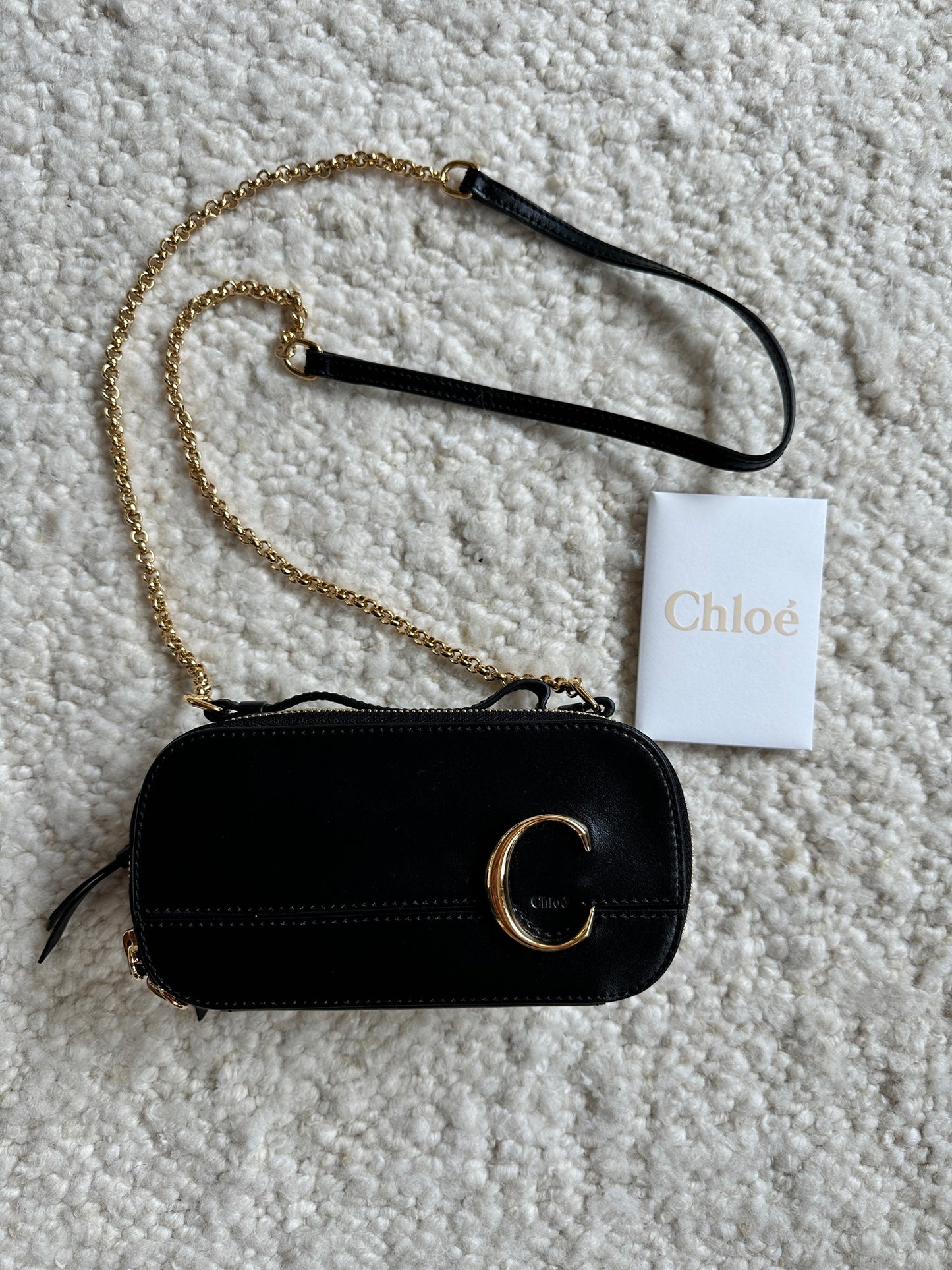 C Mini Vanity Bag NWT