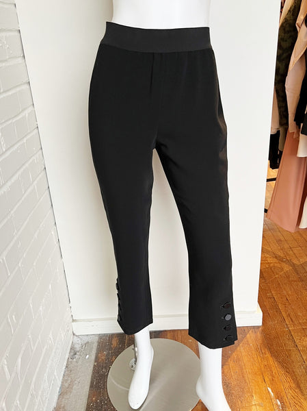 High Waisted Cropped Trousers Size 4