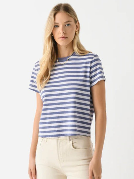 Kyle Striped Tee Size Medium