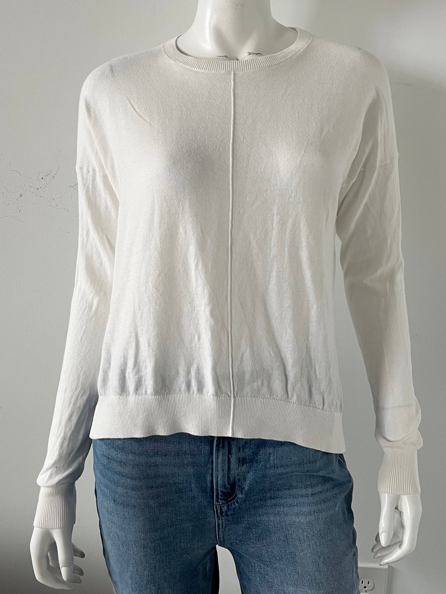 Cotton Cashmere Pullover Size XS