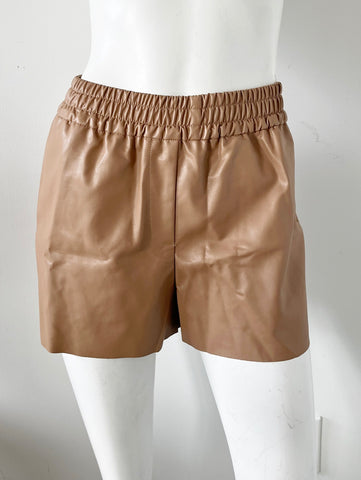 Deluc Vegan Leather Shorts Size XS NWT