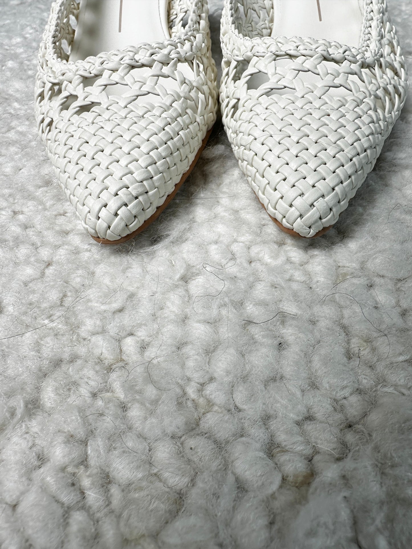 Olympa Woven Heels Size 7.5
