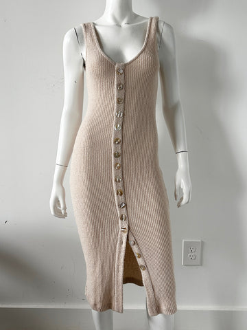 Terry Knit Cardigan Dress Size Medium