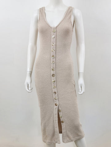 Terry Knit Cardigan Dress Size Medium