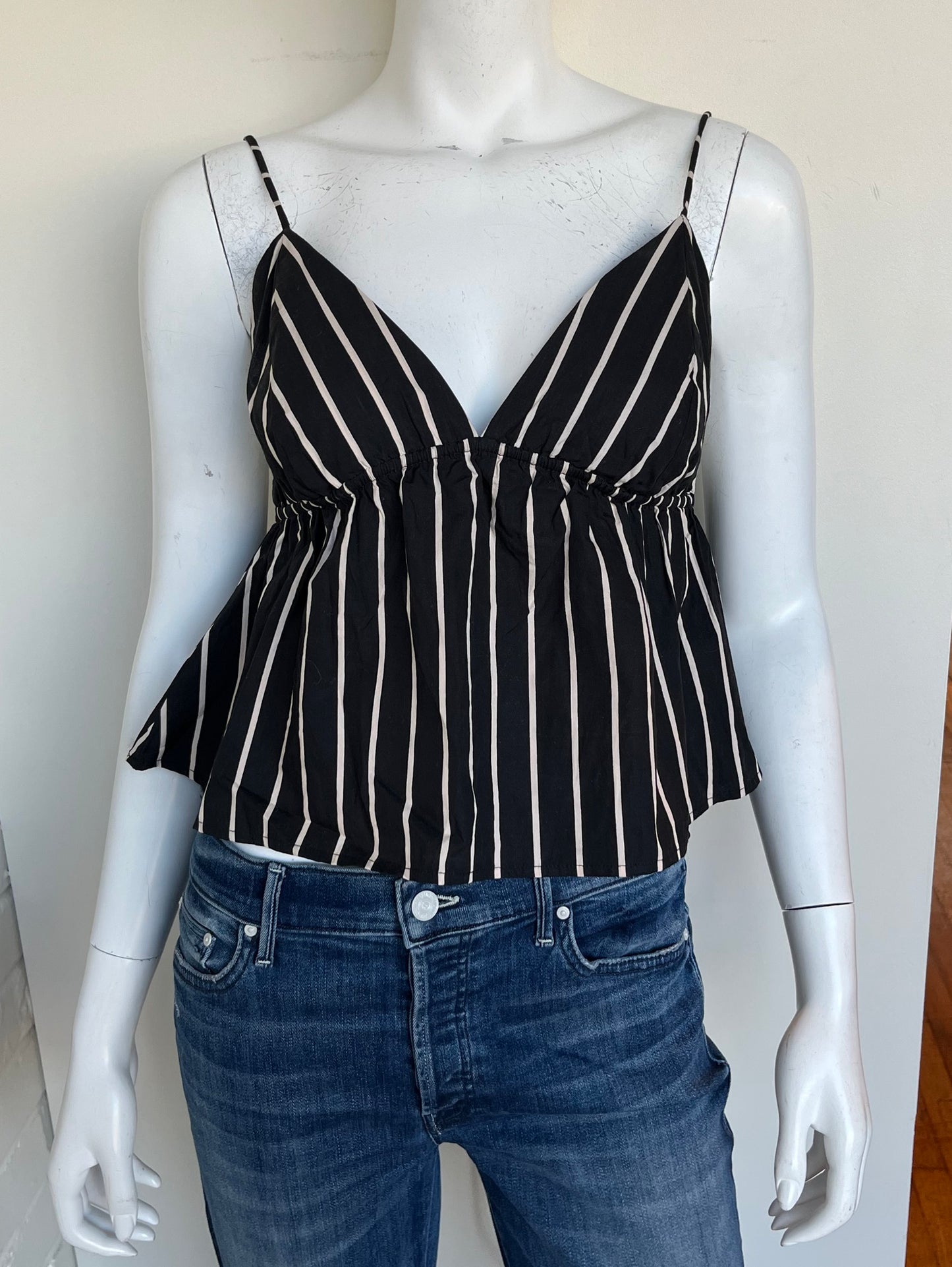 Vilma Striped Top Size Small