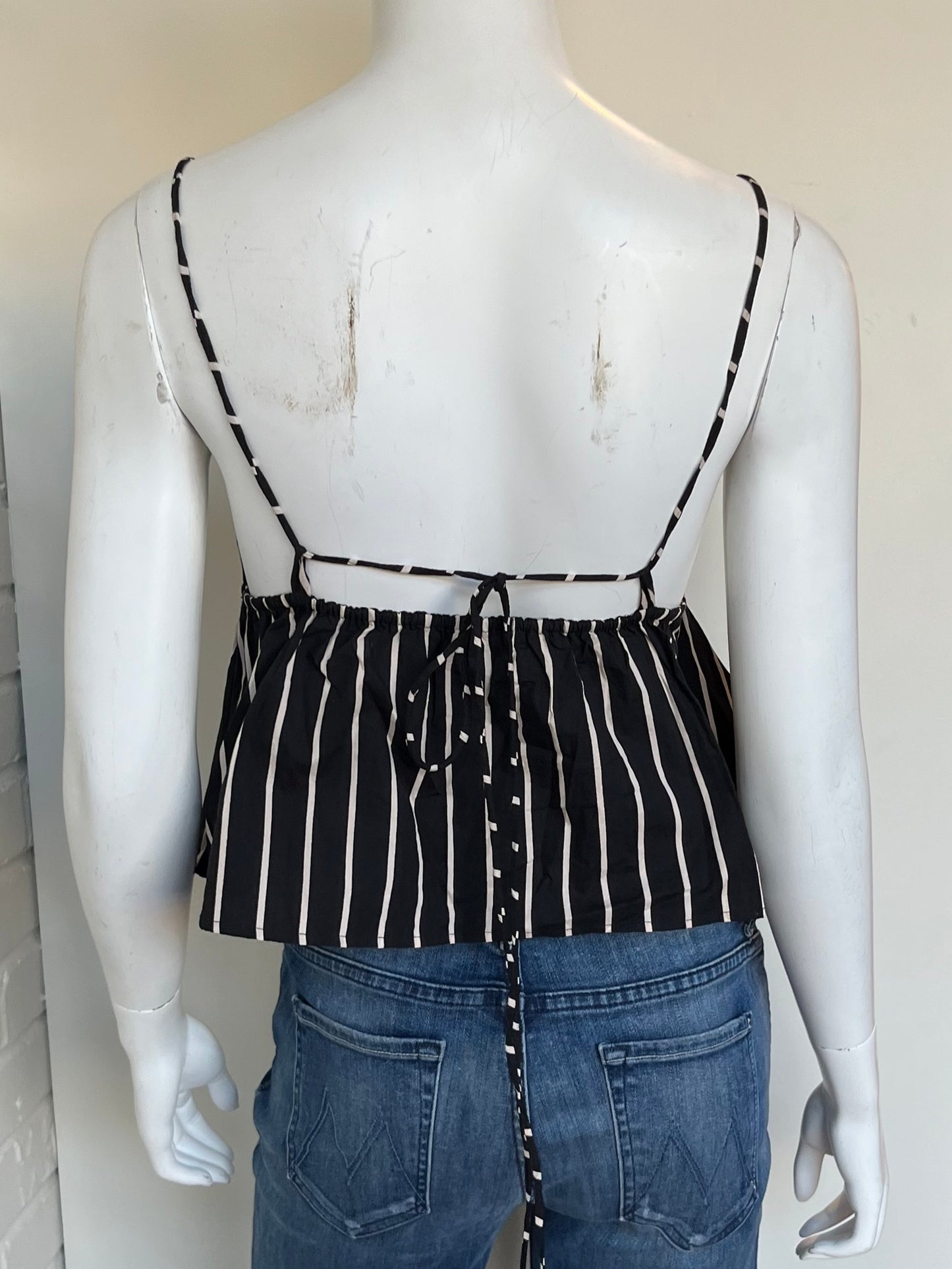 Vilma Striped Top Size Small