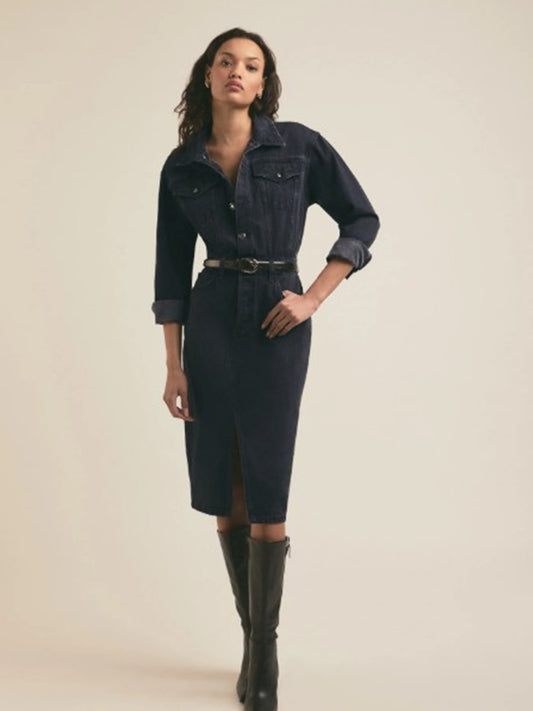 The City Denim Dress Size Large NWT