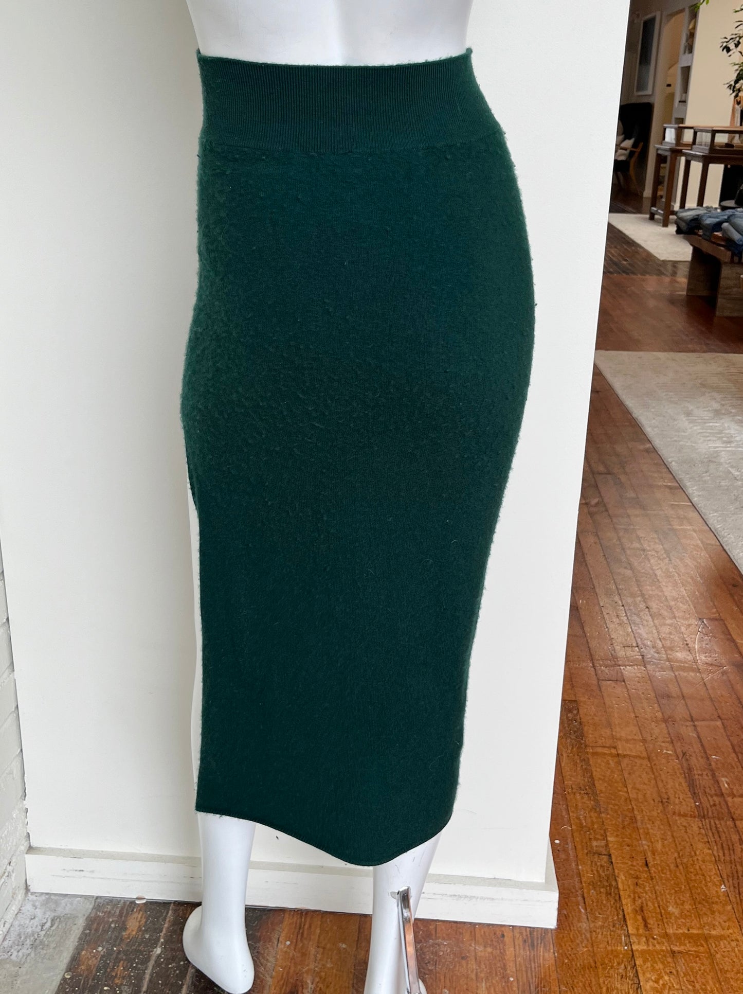 Compact Cashmere Pencil Skirt Size XS