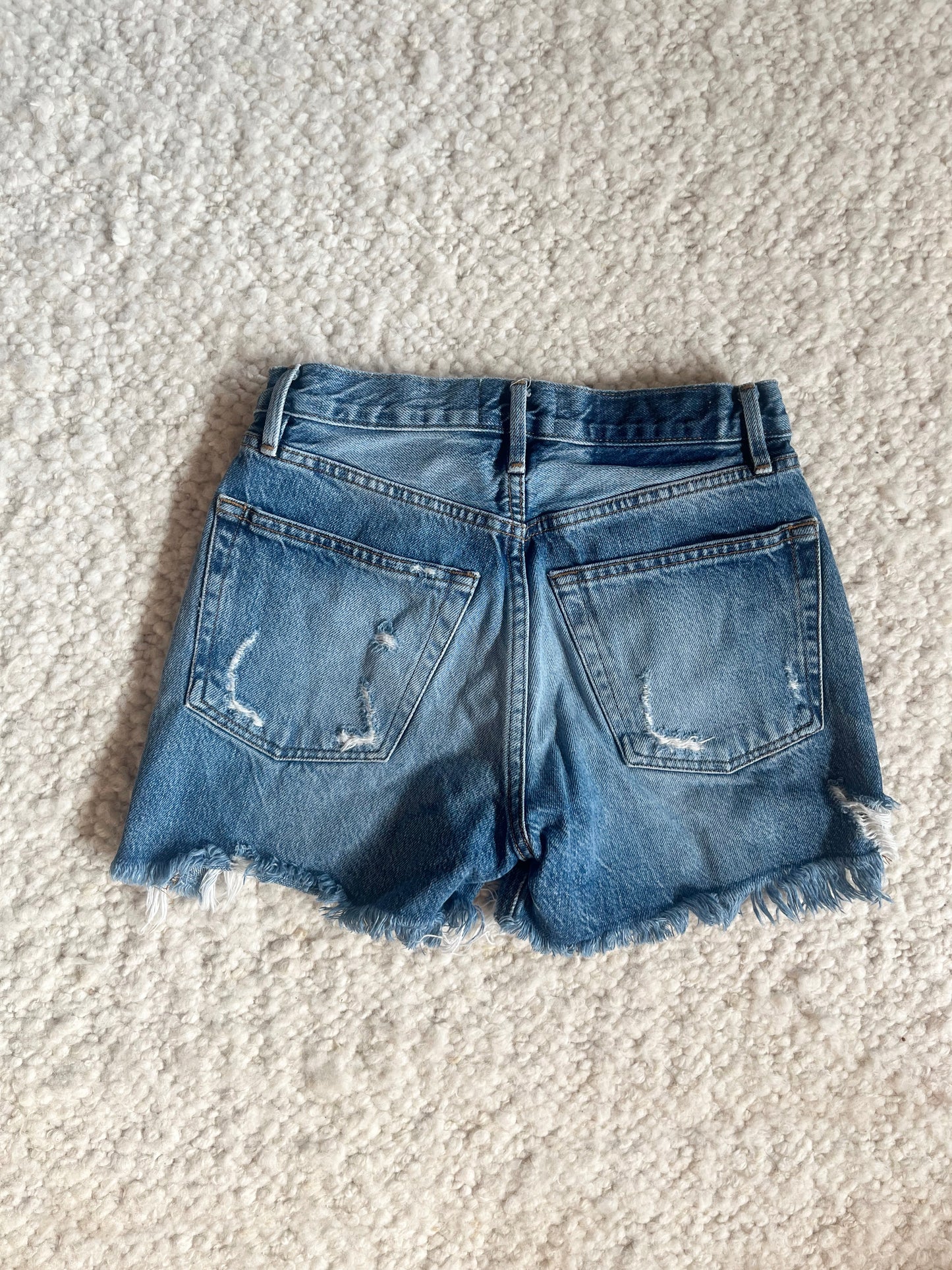 Distressed Cutoff Shorts Size 23