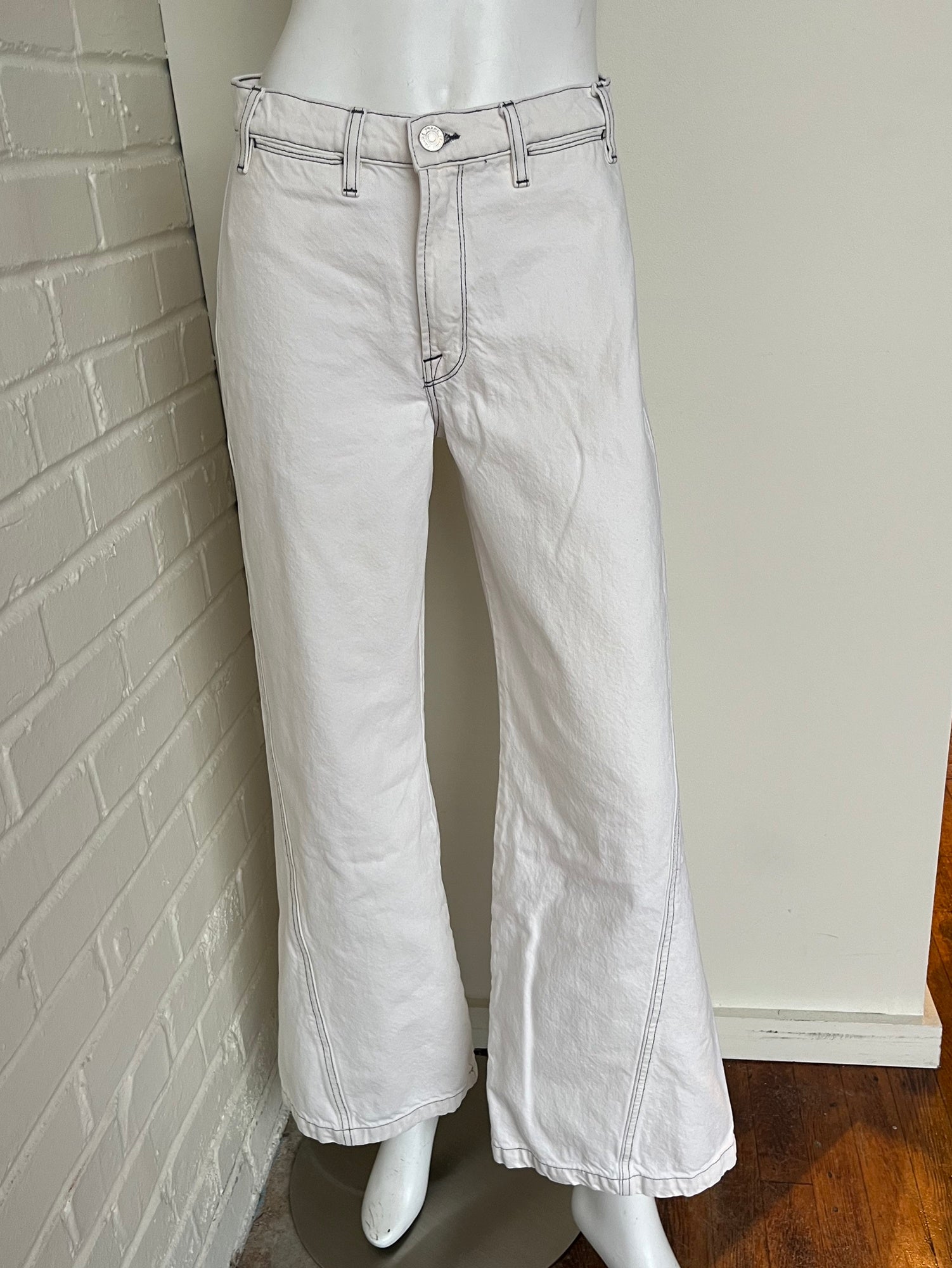Le Baggy Palazzo Jeans Size 25