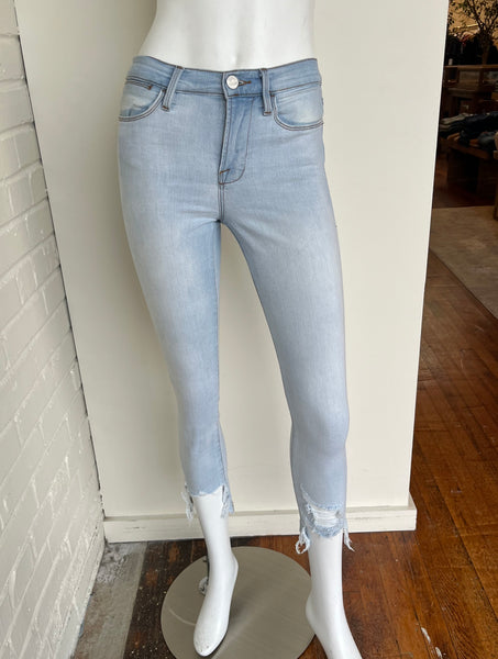 Le High Skinny Cropped Jeans Size 26