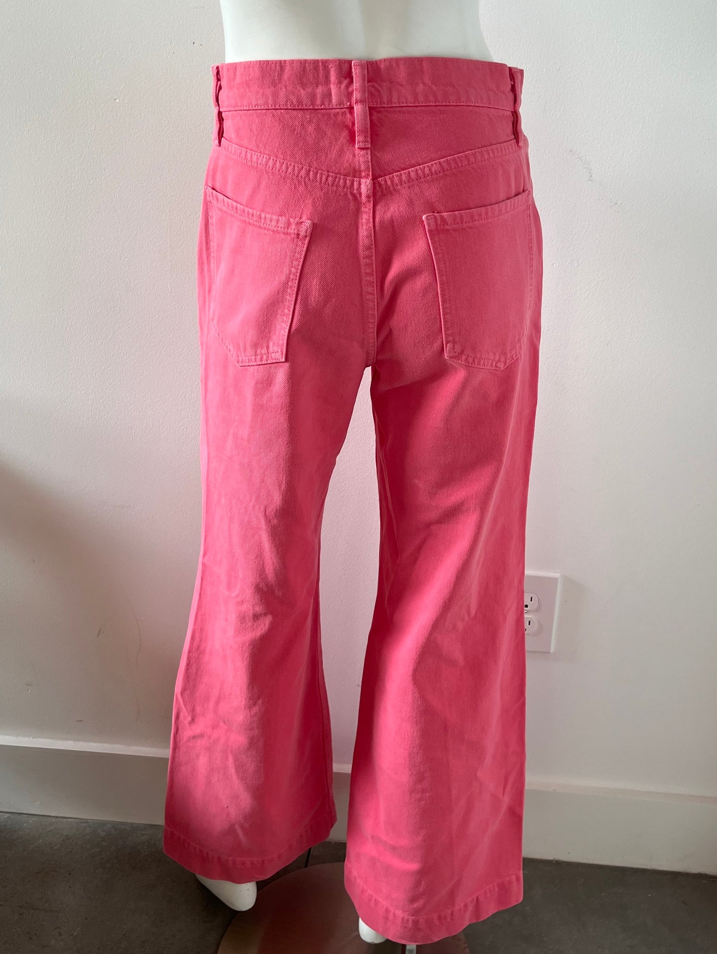 Mid Rise Wide Leg Jeans Size 26