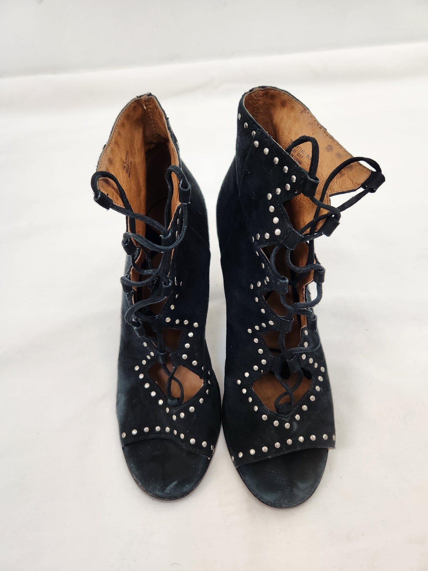 Gabby Ghillie Open Toe Booties Size 10