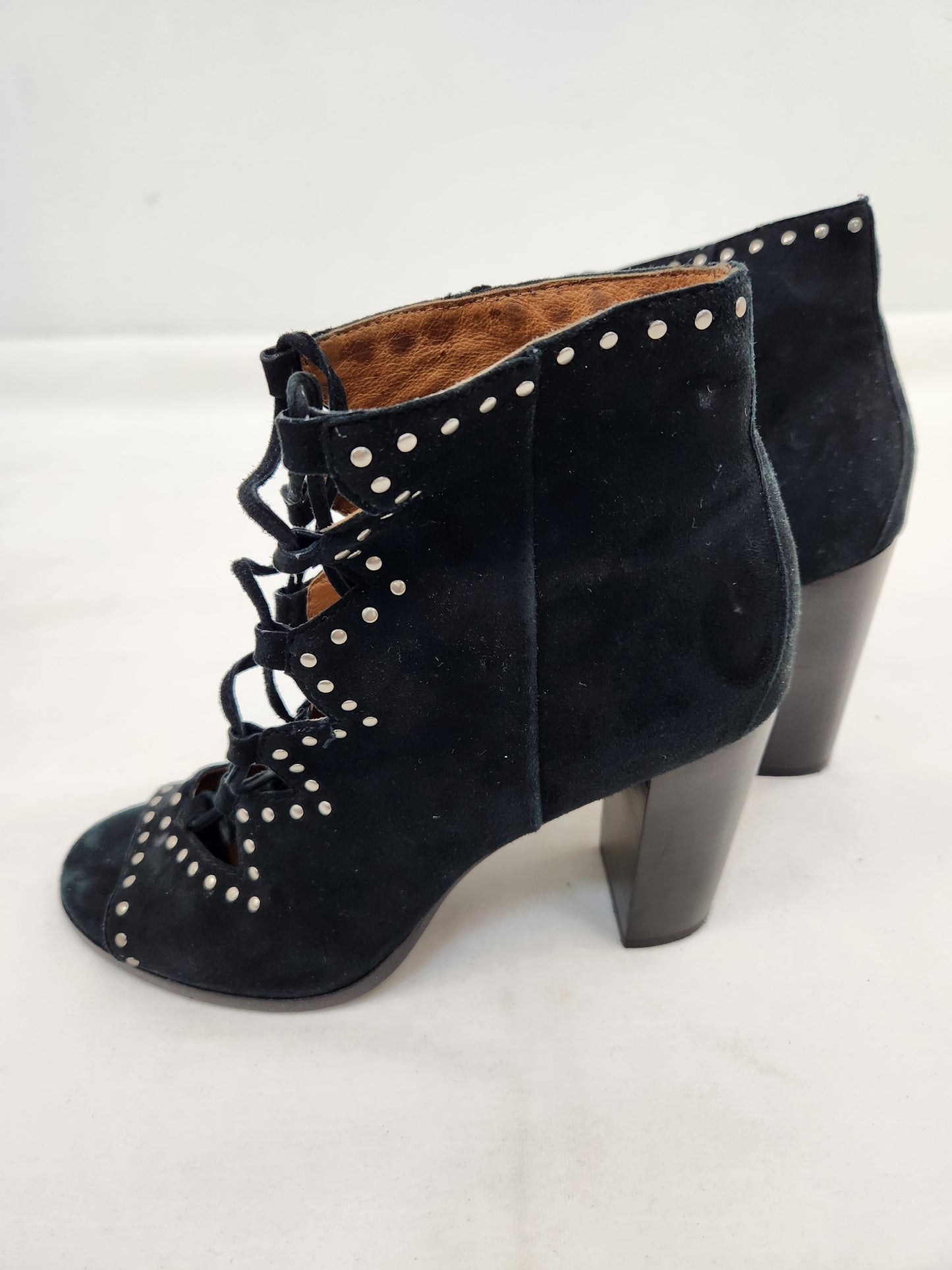 Gabby Ghillie Open Toe Booties Size 10